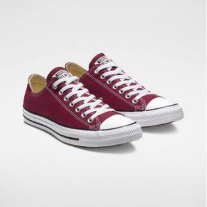 Maroon Converse All Stars